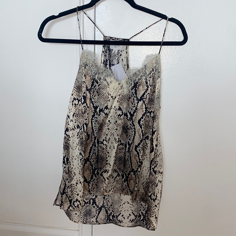 NWT Cami NYC 100% Silk tank